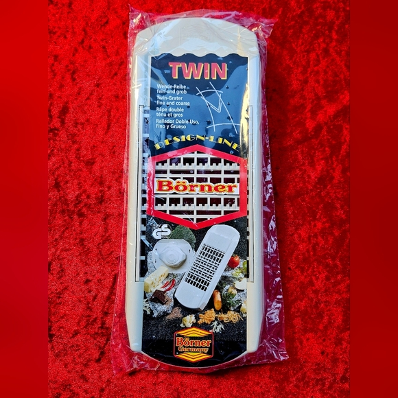 Set 4 four Borner Börner Deco Wave Twin Grater Rosti Swiss Hash Browns Germany - Picture 11 of 16